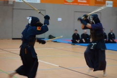 Eine glanzvolle Kendo-Demonstration zeigten Trainer der Kendo-Abteilung des Polizeisportvereins Cottbus, Abteilung Kampfkünste unter der Leitung von Raimo Ermler.
