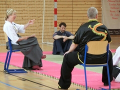 Lehrgespräch über Budo  geleitet von Christine Rauscher